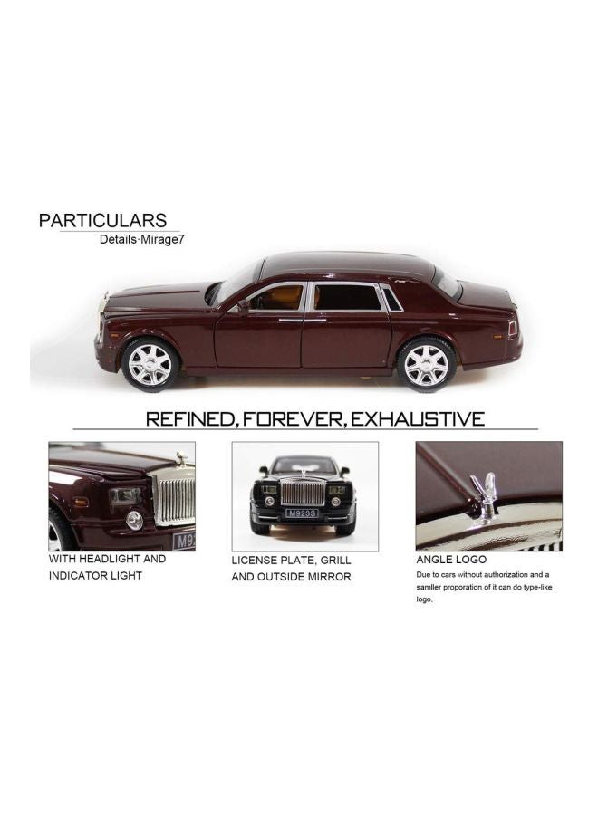 جانو نموذج لعبة فانتوم لسيارة رولز رويس أسود - Image 2