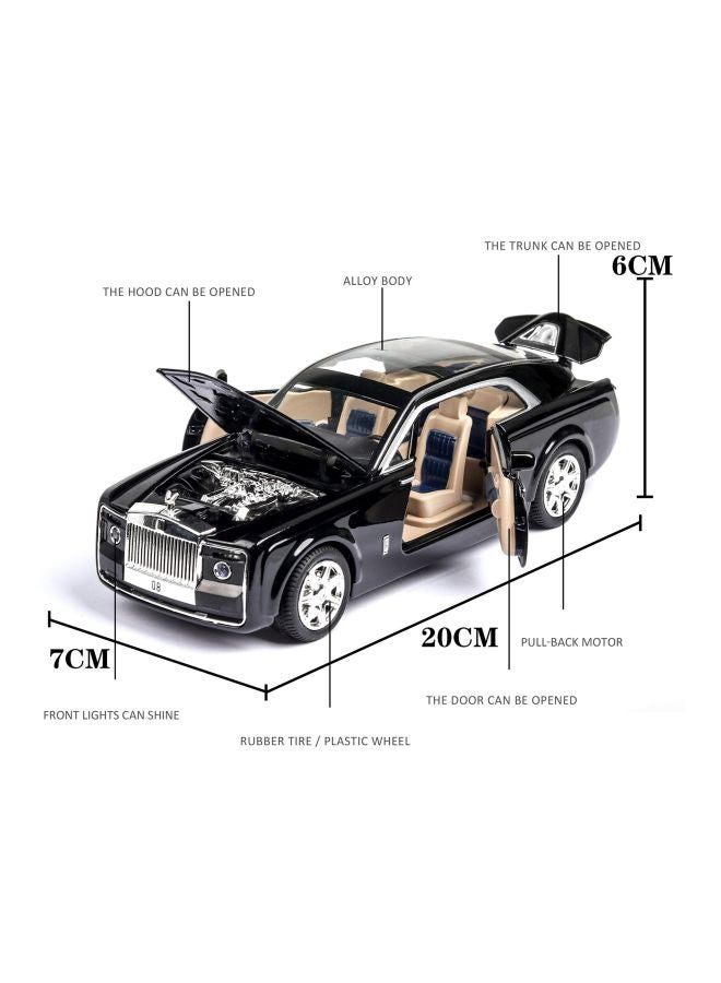 Magicwand Beemer X7 Pull Diecast Vehicle Black - Image 3