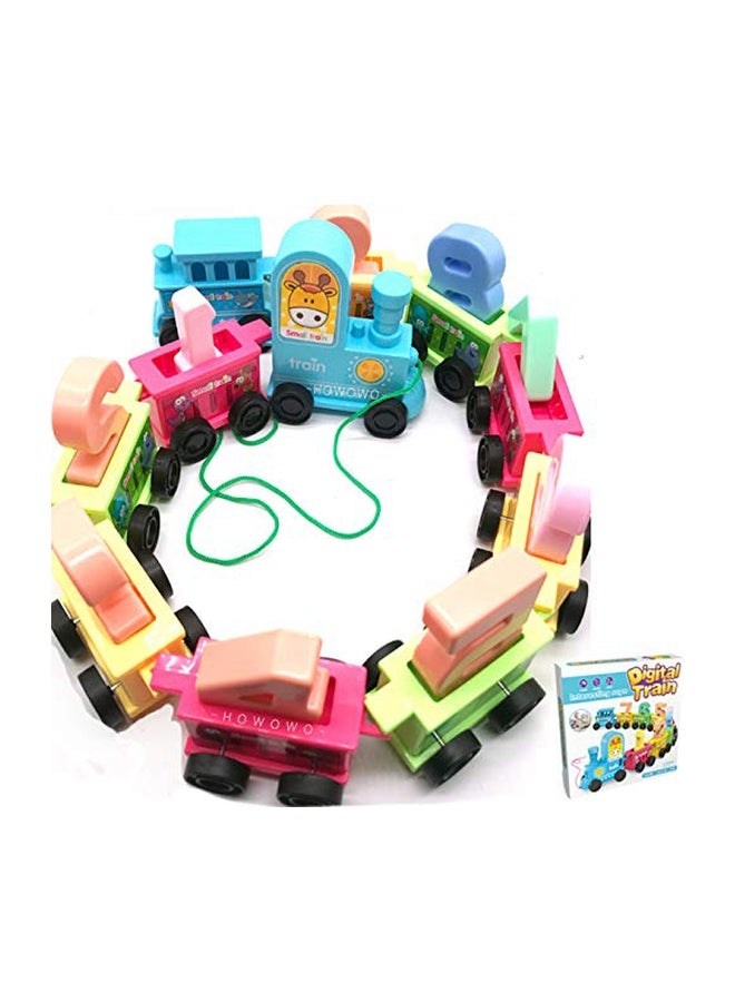 Webby Digital Number Luggage Toy Train Set - Image 3