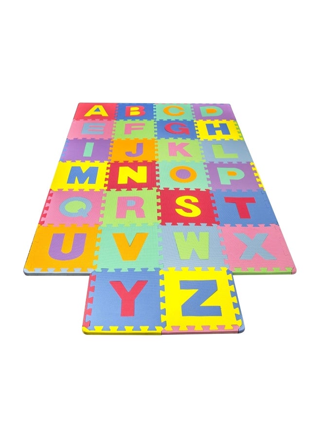 Kids Mandi 26-Piece Alphabet And Mat Puzzle  - Image 1