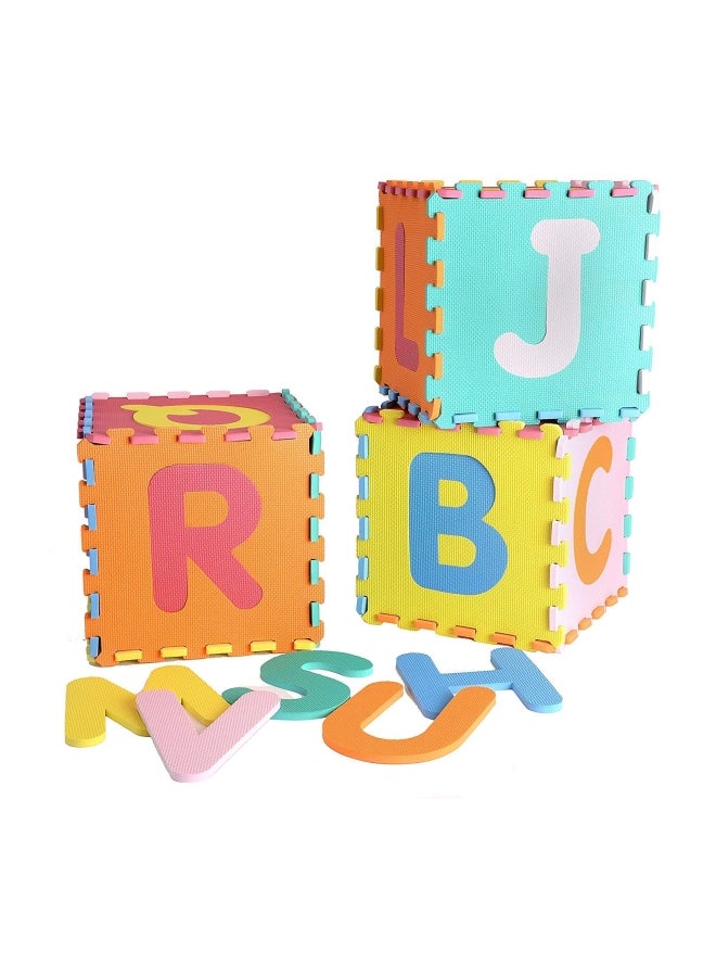 Kids Mandi 26-Piece Alphabet And Mat Puzzle  - Image 4