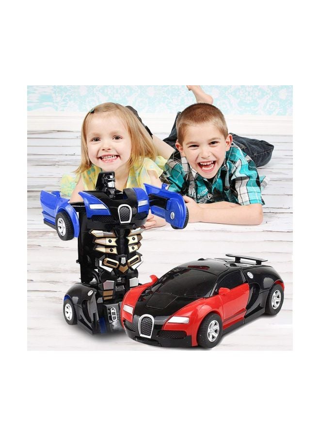 Brand Conquer Transformer Robot Car With Light  - Image 3