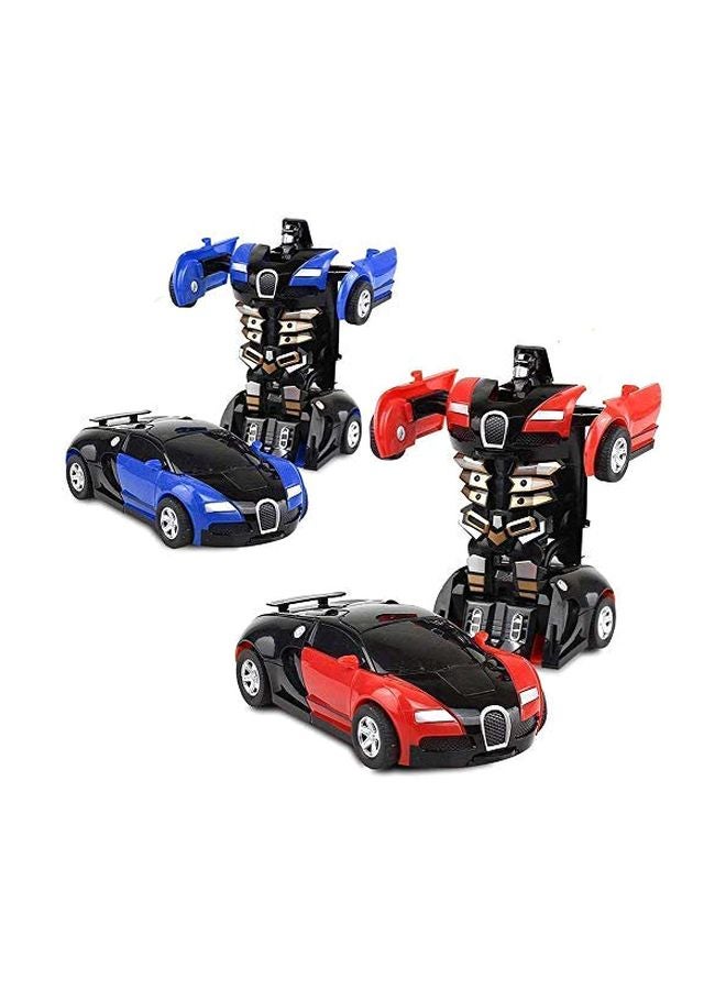 Brand Conquer Transformer Robot Car With Light  - Image 2