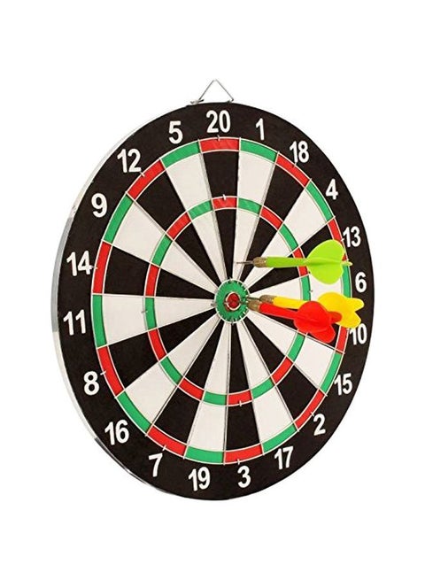 Double Sided Dart Board Game 10inch