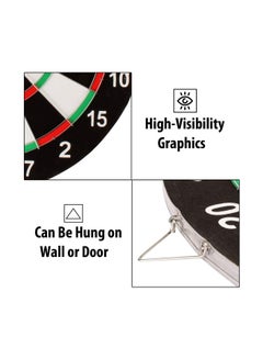 Tickles Double Sided Dart Board Game 10inch  - Image 3