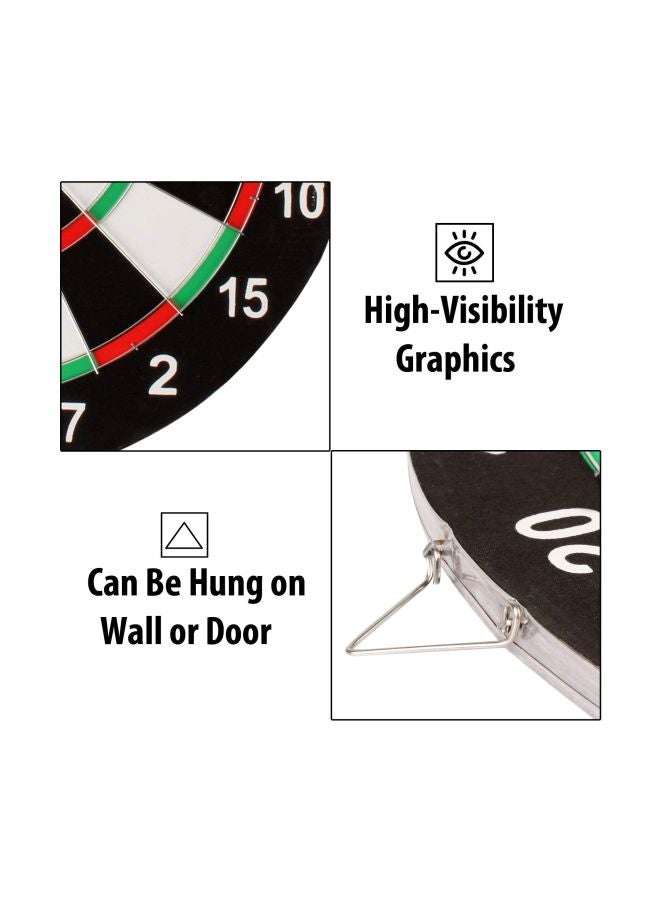 Tickles Double Sided Dart Board Game 10inch  - Image 3