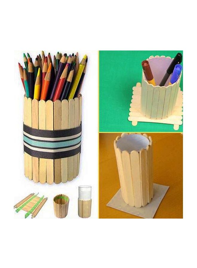 50-Piece Wooden Ice Cream Sticks AMZ50 - Image 2