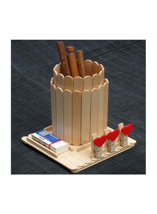 50-Piece Wooden Ice Cream Sticks AMZ50 - Image 3
