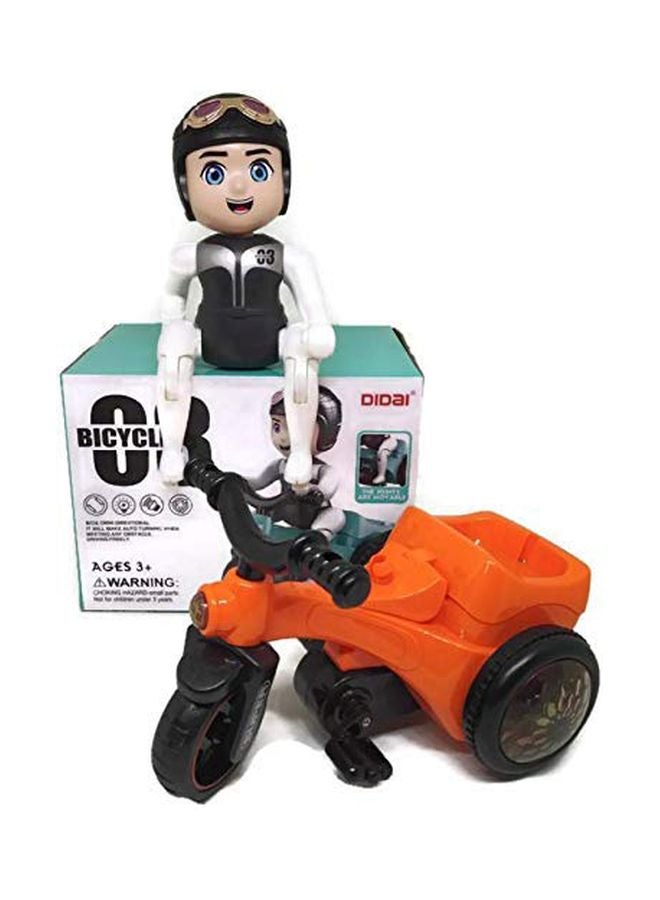 world of needs Musical Stunt Bicycle Toy Multicolour - Image 3