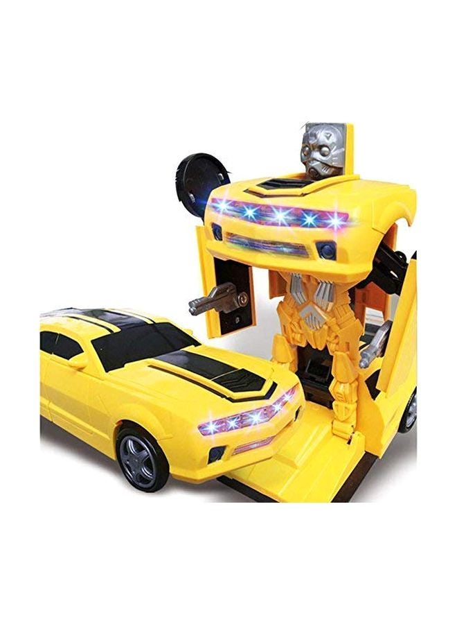 Brand Conquer 2-Piece Transformer Racing Car Toy With Light - Image 3
