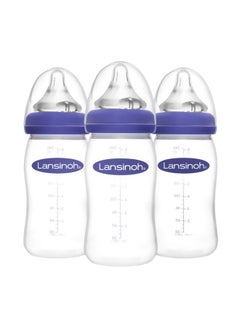 Lansinoh Pack Of 3 Feeding Bottles 8oz  - Image 1