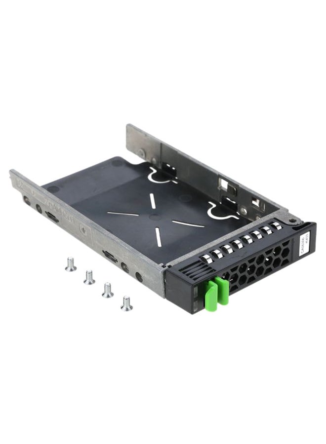 SAS SATA HDD Drive Tray Caddy Black/Grey/Green  - Image 1