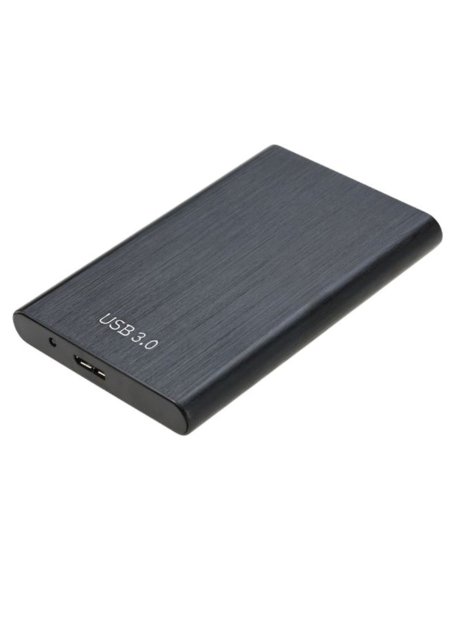 SATA SSD HDD Hard Disk Drive To USB 3.0 Converter Adapter Card External Enclosure Case Caddy Black - Image 1