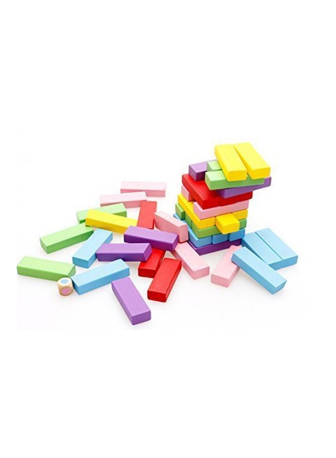 Toyshine 54-Piece Wooden Stacking Block Toy  - Image 3
