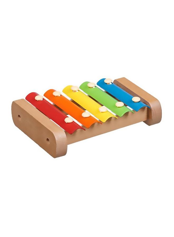 BAYBEE Wooden Xylophone Musical Toy BBWT175-5B  - Image 3