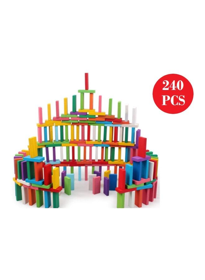 Blossom Pack Of 2 Wooden Domino Set - Image 2