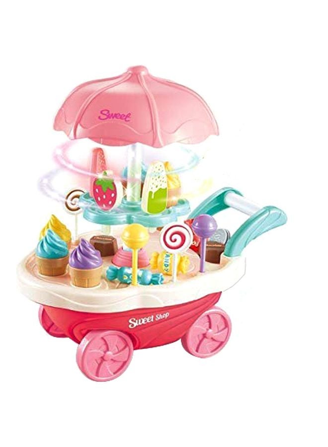 SAJANI 30-Piece Battery Operated Ice Cream Trolley Set - Image 1