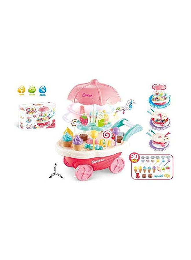 SAJANI 30-Piece Battery Operated Ice Cream Trolley Set - Image 3