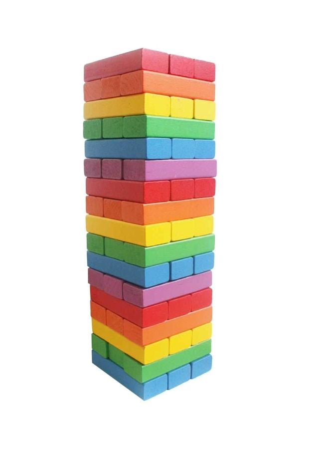 Webby 54-Piece Wooden Building Blocks  - Image 1