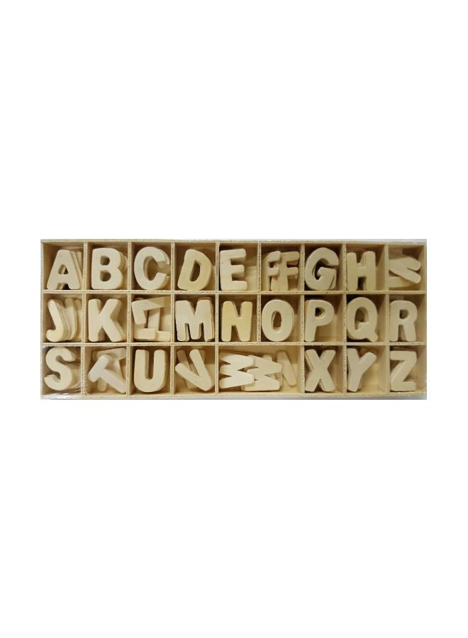 Wooden Alphabets Set 2.25cm - v1576091761/N32579183A_1