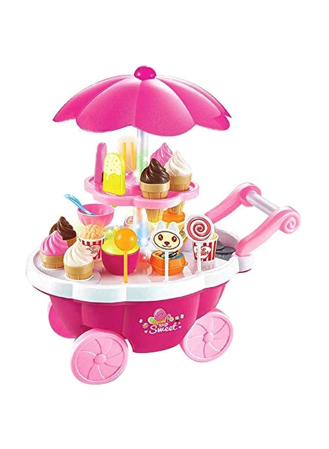 ZZ ZONEX 39-Piece Ice Cream Sweet Shop Set - Image 1