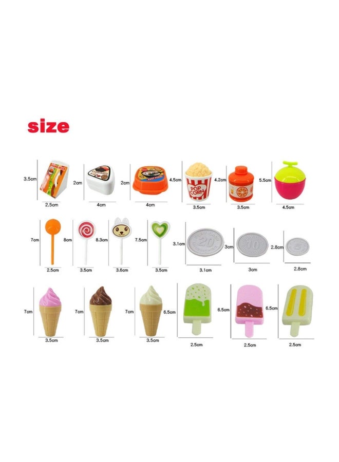 ZZ ZONEX 39-Piece Ice Cream Sweet Shop Set - Image 3