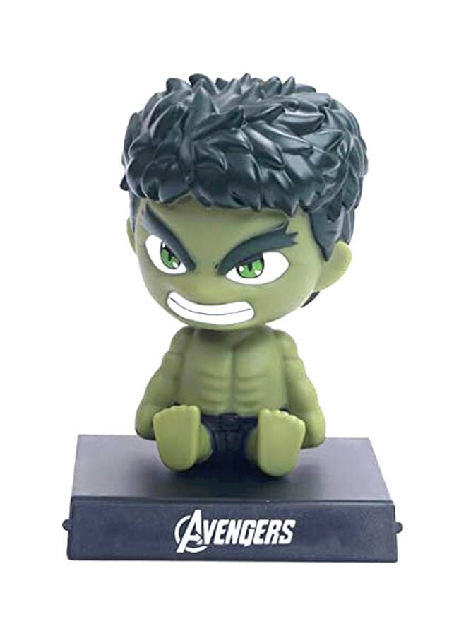 أو ستافس مجسم برأس كبير هزاز لشخصية هالك من فيلم Avengers" Infinity War" لشركة الإنتاج مارفل - Image 1