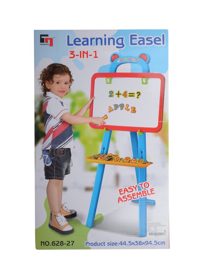 تينجيا حامل لوح تعليمي 3 في 1 طراز 491232253 أسود/أزرق/أصفر  - Image 2