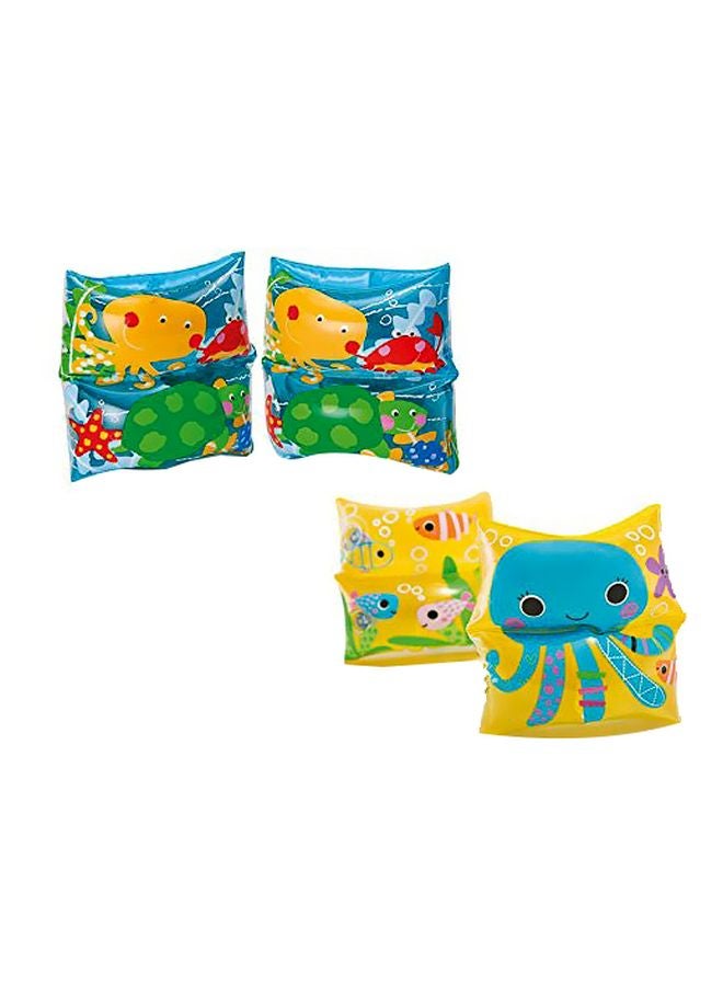 انتكس زوج من عوامات الذراعين بتصميم أصدقاء البحر - Image 1