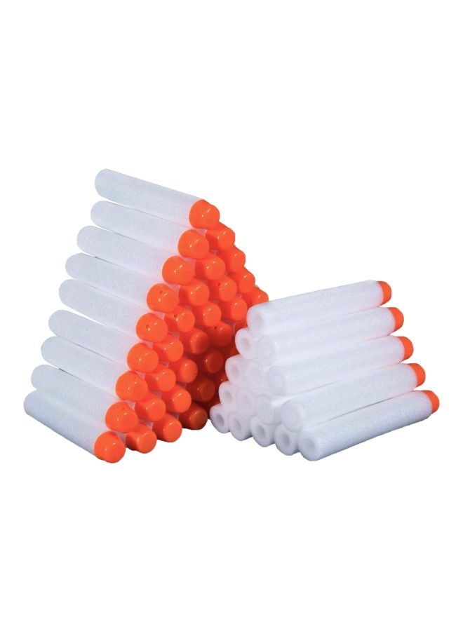 ZZ ZONEX 100-Piece Hollow Out Soft Foam Refill Dart Set