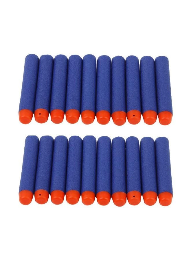 عبوة من 20 رصاصة من مادة إسفنجية