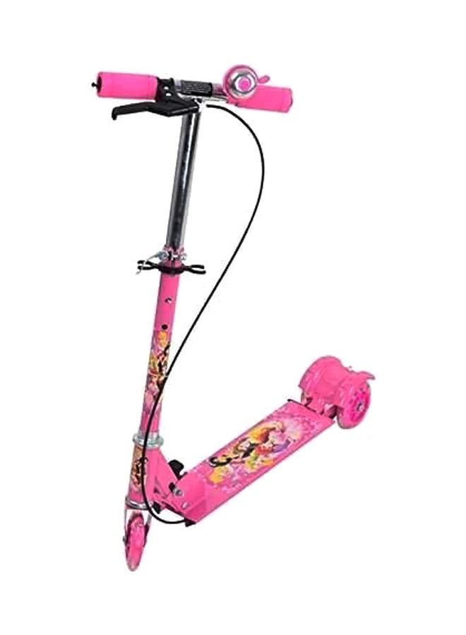 سكوتر تزلج قابل للطي وردي