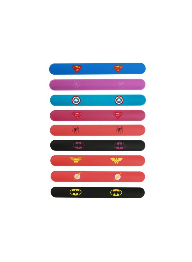 9-Piece Superhero Slap Bracelet  - Image 3