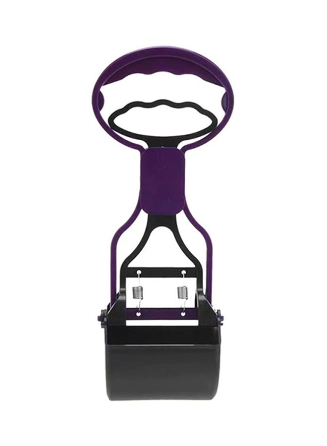Generic Pet Long Handle Jaw Poop Scoop Purple 28cm  - Image 1