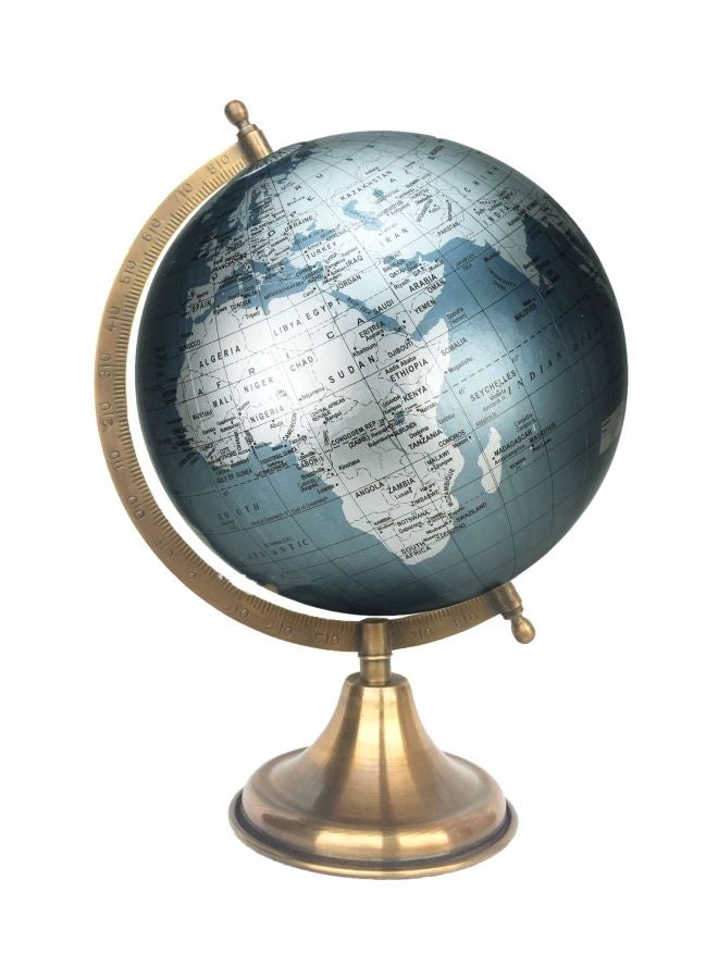 Globeskart Educational Globe Toy Marquise Silver/Blue/Black