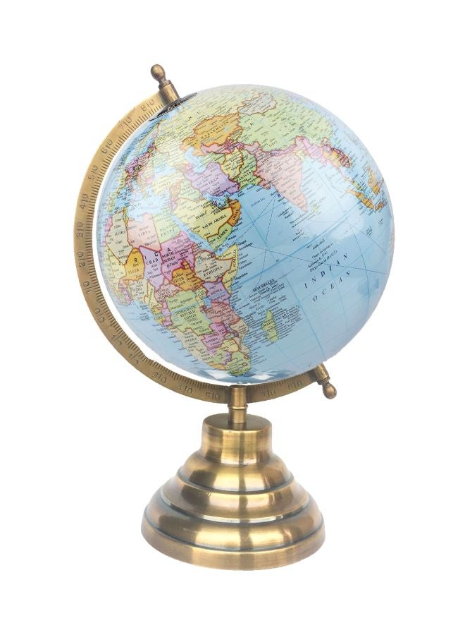 Globeskart Educational Globe Toy Sky Blue/Yellow/Green
