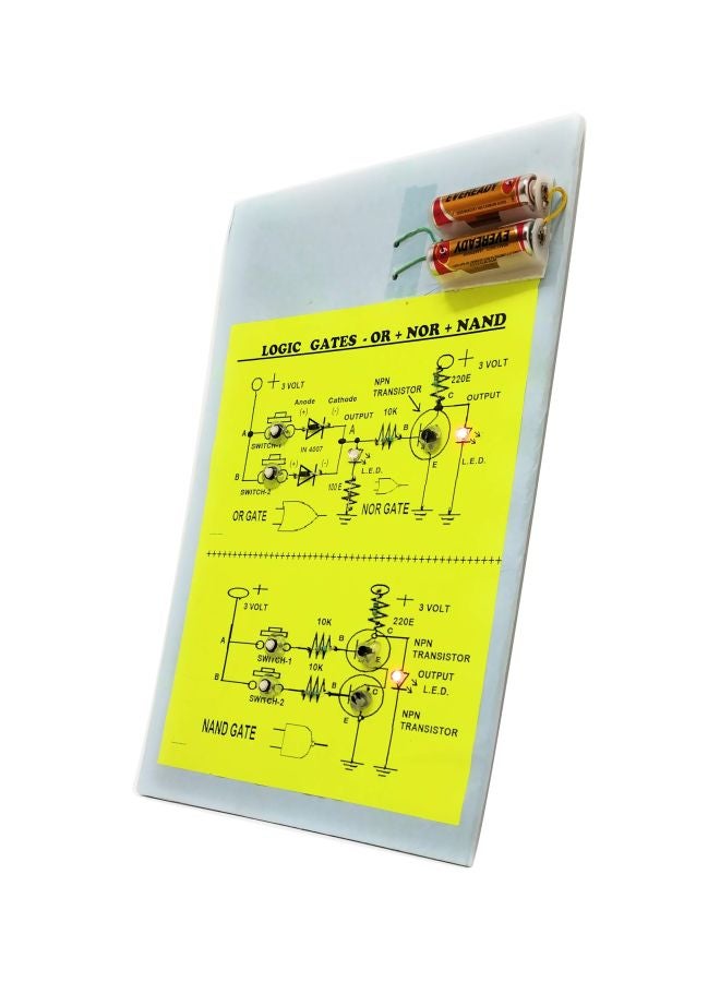 لوحة عرض الدائرة الالكترونية (البوابة المنطقية Logic Gate)  مصنوعة يدويا - v1576131197/N32601485A_1