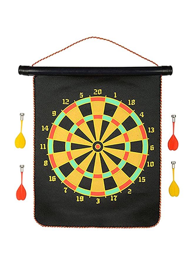 E - Royal Shop Roll-up Magnetic Dart Board Set 