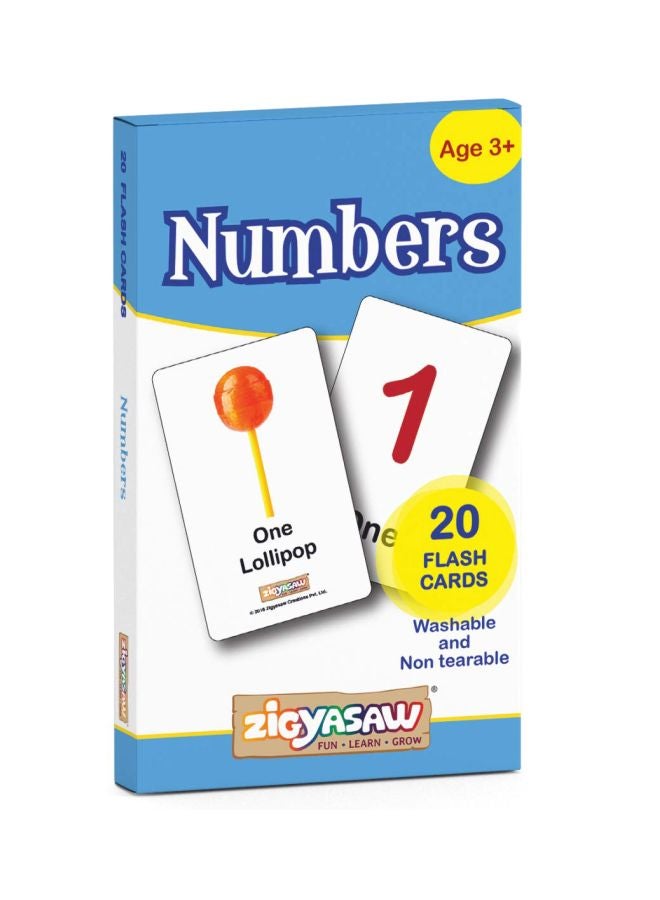 زجياساو بطاقات تعلم الأرقام الإنجليزية - Image 2