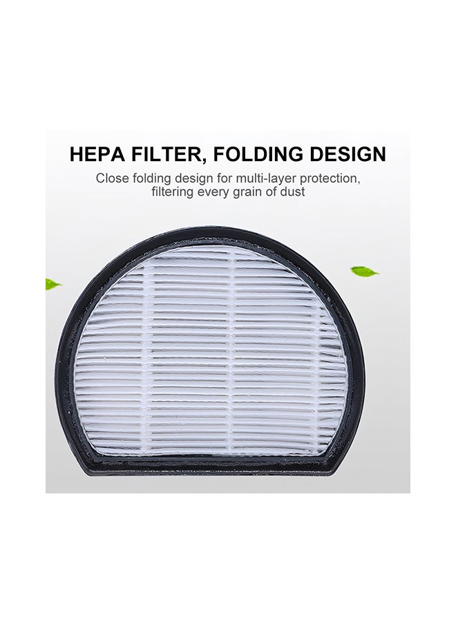 2-Piece Anti-Dust Filter Replacement Part Set White 9.00x4.00x7.50cm - Image 2