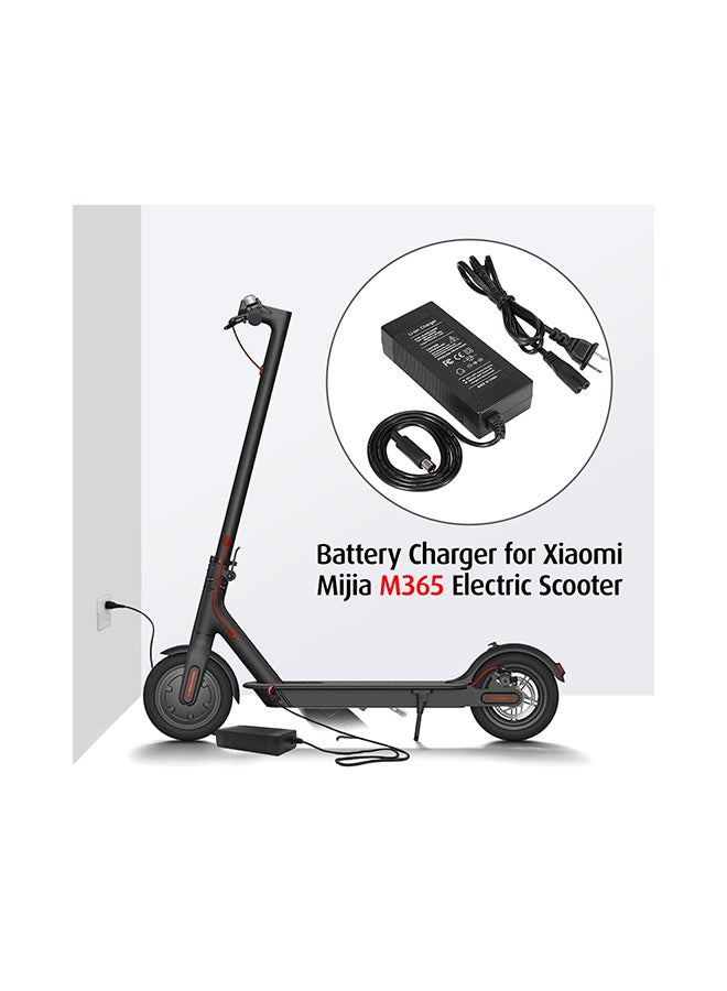 Generic - Battery Charger For Xiaomi M365 Electric Scooter Black - Image 1