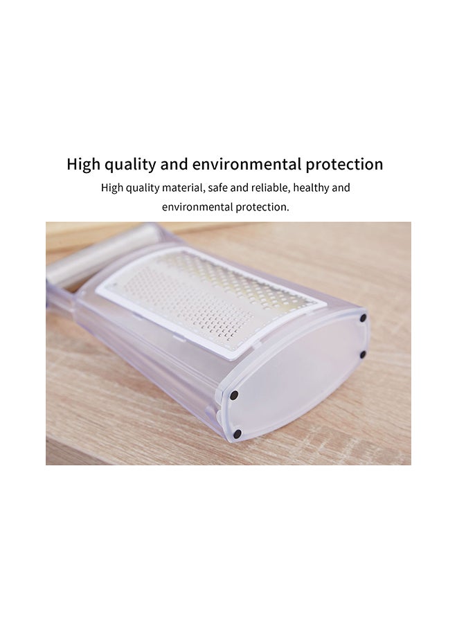 Generic - Two-sided Portable Vertical Grater Lemon Zester Tool Multicolour 24.50x7.00x14.00cm - Image 1