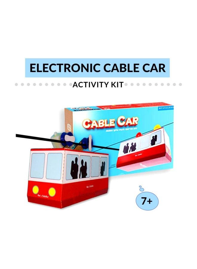 Electronic Cable Car DIY Kit Multicolour - v1576134104/N32604853A_2