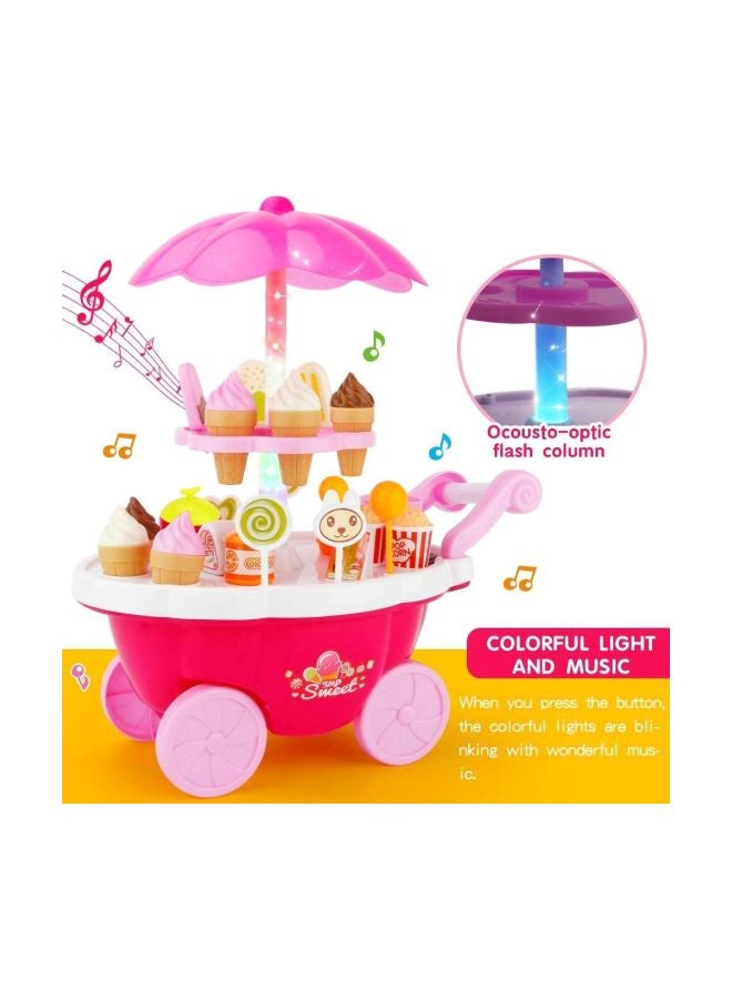أم كيو فيت مجموعة لعب  من 39 عربة حلوى الآيس كريم. - Image 2