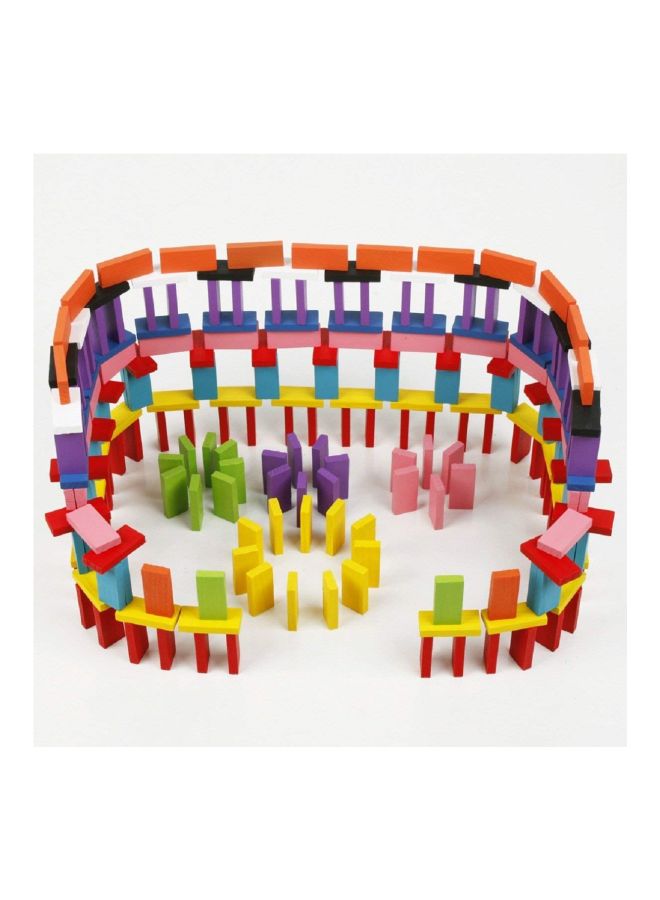 ArtBee B07PGGS9YJ 360-Piece Wooden Domino Building Blocks Set 360 3+ Years  - Image 3