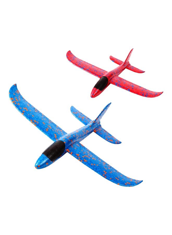 PLUSPOINT 2-Piece Flying Glider Foam Plane - Image 1