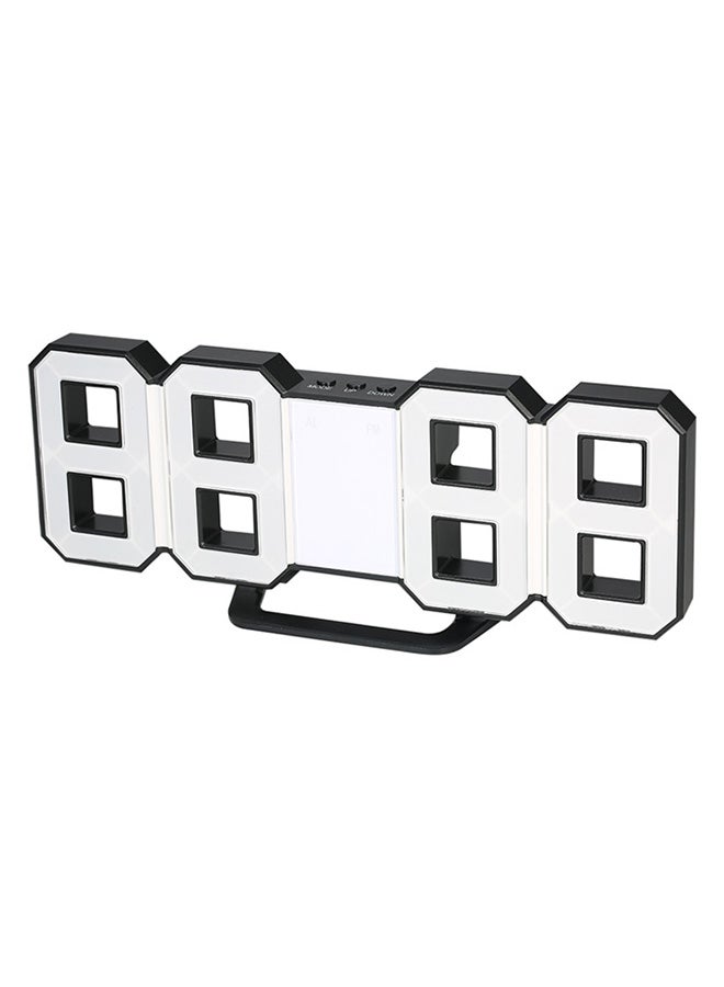 ساعة منبه رقمية بإضاءة LED متعددة الوظائف أحمر 1سم - Image 2