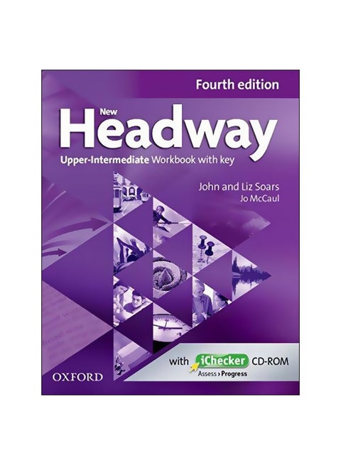 Headway: Upper-Intermediate Workbook With Key Paperback English by John Soars - 8-19-2015
