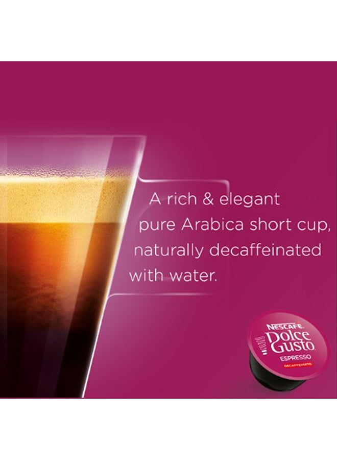 Nescafe Dolce Gusto Espresso 16 Capsules Decaffeinato - Image 4
