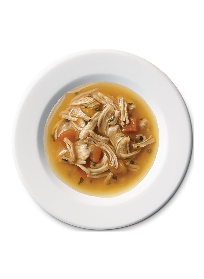 بورينا - Fancy Feast Broths Chicken And Vegetables In A Decadent Silky Broth 40grams - Image 1